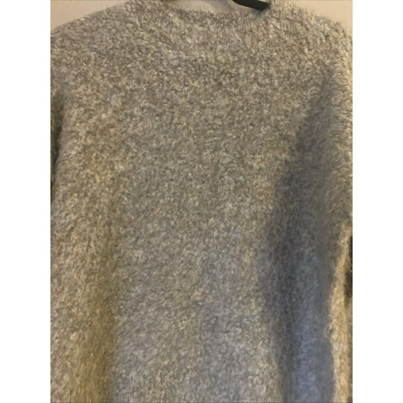 Women's Boucle Crewneck Pullover Sweater - Universal Thread Tan S NWT - Picture 3 of 5